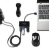 Hub USB 2.0 de 4 Puertos Kensington K39120 - Imagen 3