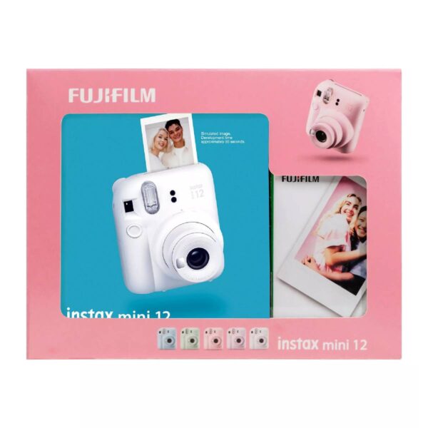 Kit Cámara Fujifilm Instax Mini 12 White + 10 Film - Imagen 2
