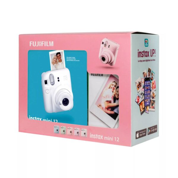 Kit Cámara Fujifilm Instax Mini 12 White + 10 Film - Imagen 3