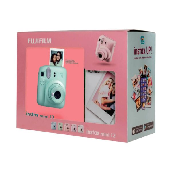Kit Cámara Fujifilm Instax Mini 12 Green + 10 Film - Imagen 3