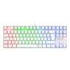 Teclado Gamer Redragon Kumara K552 Blanco Rgb SW Red