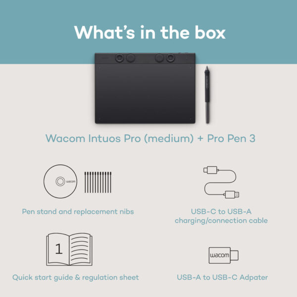 Tableta Digitalizadora Wacom Intuos Pro Medium 2025 - Imagen 6