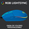 Mouse Gamer Logitech G203 Lightsync Azul 8000 dpi - Imagen 2