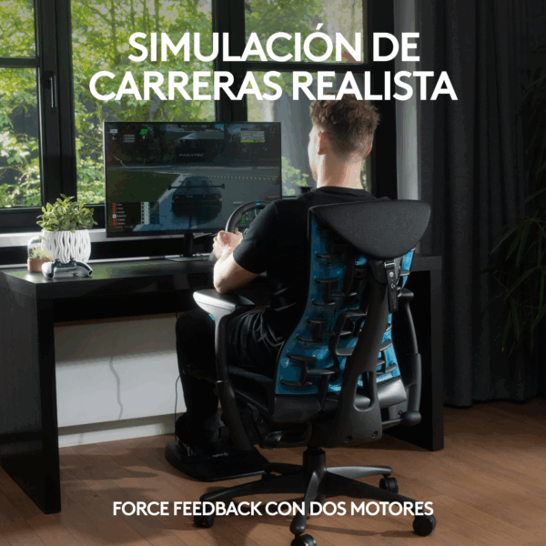Volante Gamer c/ Pedales Logitech Force racing G29 PS3 PS4. - Imagen 7