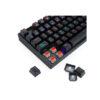 Teclado gamer Redragon Kumara K552 Red español negro rainbow