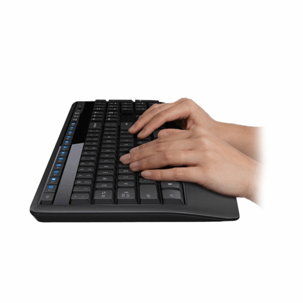 Kit Teclado y Mouse Logitech MK345 Inalambrico Negro
