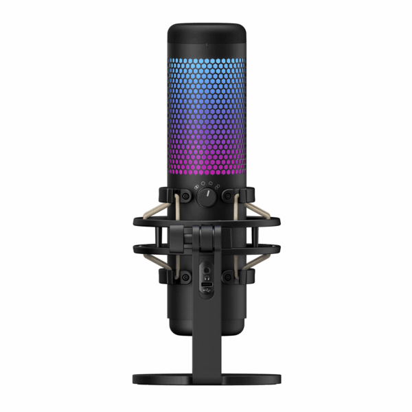 Microfono Gamer HyperX Quadcast S RGB USB Podcast Streaming