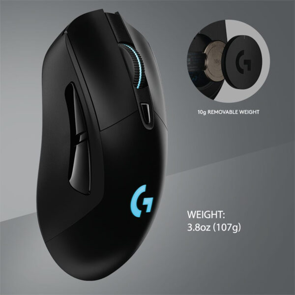 Mouse Gamer Logitech G703 Inalámbrico Hero 25k RGB - Imagen 7
