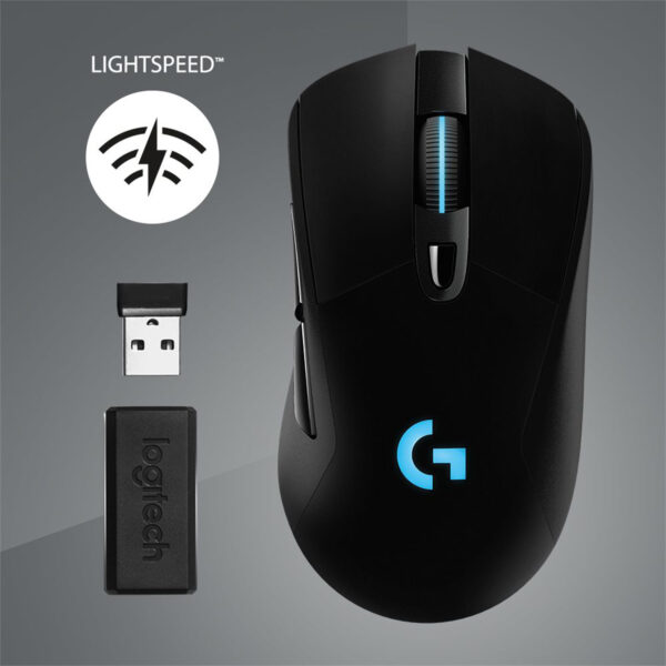 Mouse Gamer Logitech G703 Inalámbrico Hero 25k RGB - Imagen 4