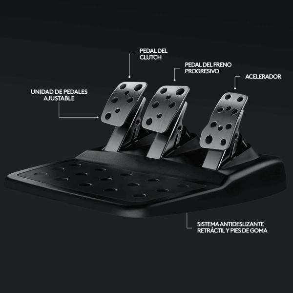 Volante Gamer c/ Pedales Logitech Force racing G29 PS3 PS4. - Imagen 3