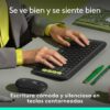 Teclado Logitech POP Icon Combo Español Negro - Imagen 3