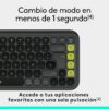Teclado Logitech POP Icon Combo Español Negro - Imagen 5