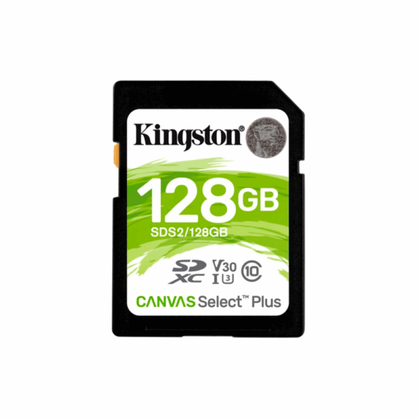 Tarjeta de Memoria SD Kingston Canvas Select 128GB 100MB/s