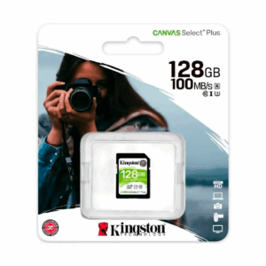 Tarjeta de Memoria SD Kingston Canvas Select 128GB 100MB/s