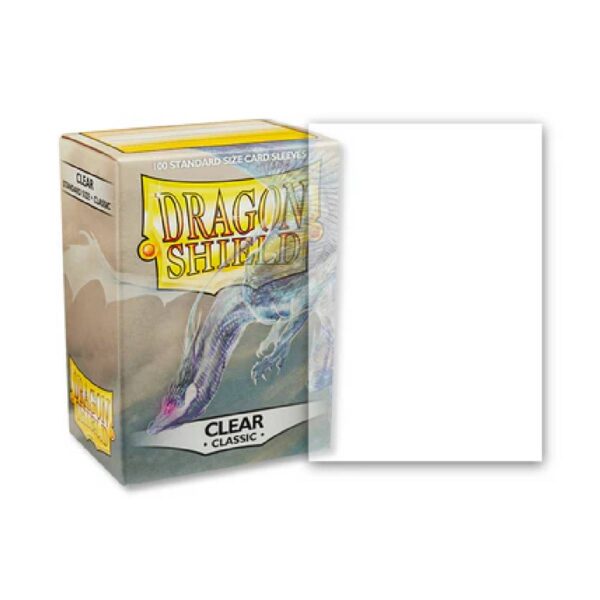 Dragon Shield Sleeves: Standard- Classic Clear (100 ct.)