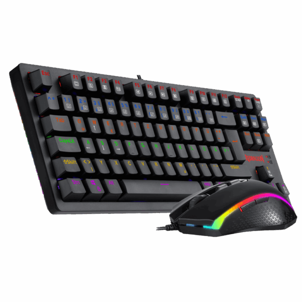 Pack Teclado y Mouse Gamer Redragon Kumara + Mouse Español