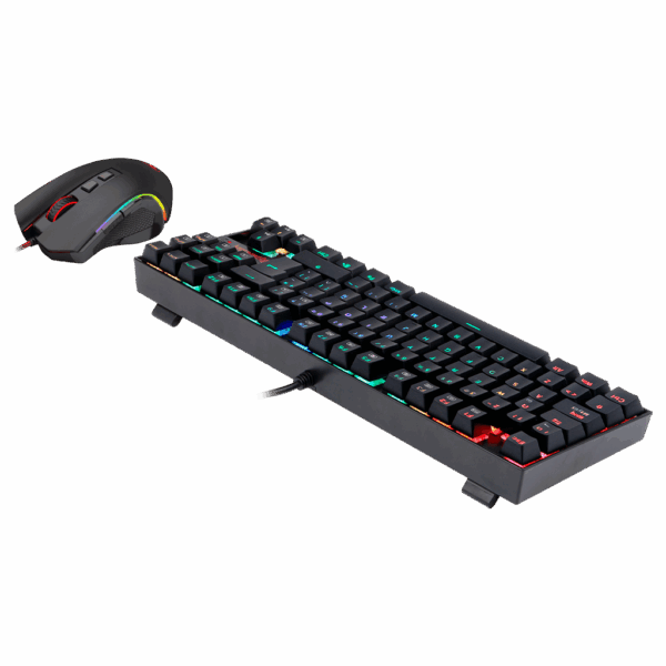 Pack Teclado y Mouse Gamer Redragon Kumara + Mouse Español