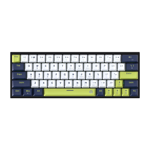 Teclado Fantech MK874V2 ATOM63 MORI White (Switch Red)