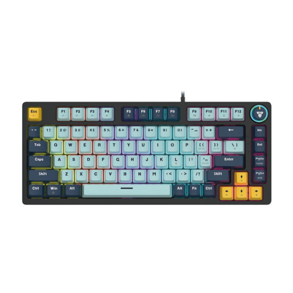 Teclado Fantech MK875V2 ATOM81 Mizu Edition SkyBlue Sw. Blue