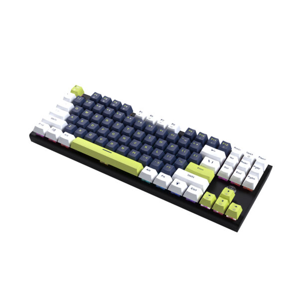 Teclado Fantech MK877s ATOM87s MORI Blue (Switch Blue) - Imagen 3