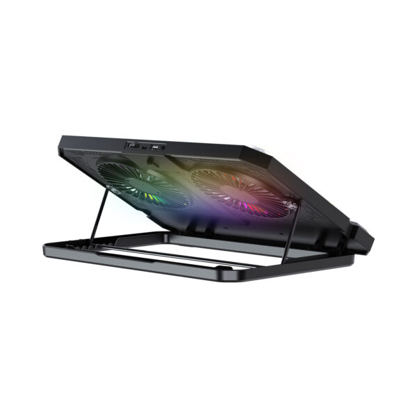 Base de Notebook Fantech NC21 Black RGB - Imagen 3