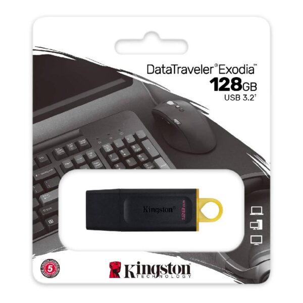Pendrive Kingston Exodia 128GB USB 3.2 DTX/128GB - Imagen 3