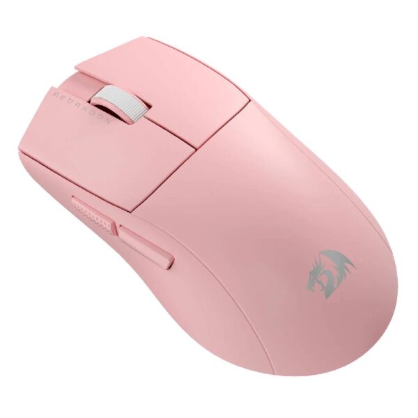 Mouse Wireless Redragon Ultra Light K1ng M916 1K Rosado - Imagen 2