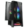 Gabinete Cougar Duoface RGB Mid Tower Negro - Imagen 3