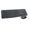 Teclado y Mouse Logitech MK235 Negro Antiderrame - Imagen 2