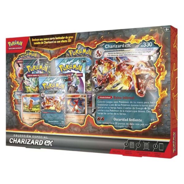 Pokémon TCG: Charizard Ex Special Collection Español