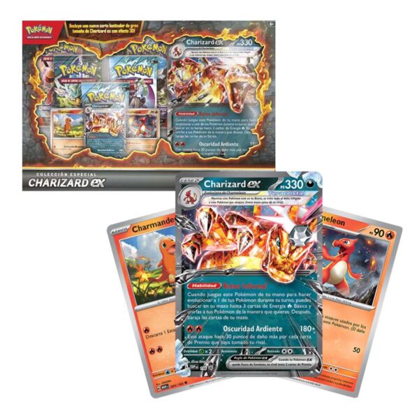 Pokémon TCG: Charizard Ex Special Collection Español - Imagen 2