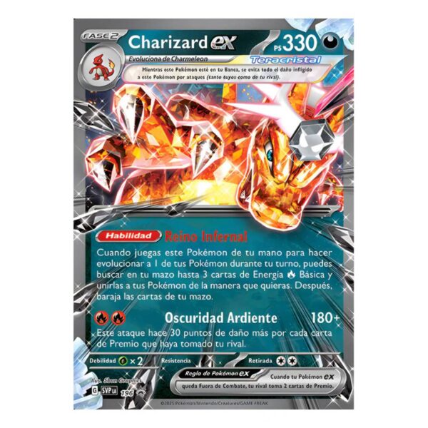 Pokémon TCG: Charizard Ex Special Collection Español - Imagen 3