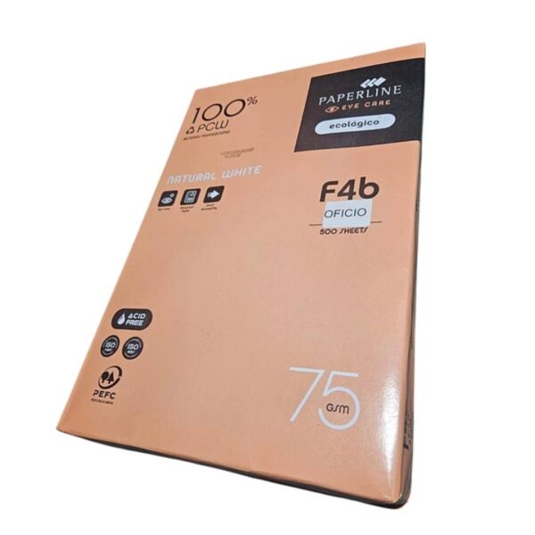 Resma Paperline Eyecare Oficio 75gr X500 Hojas - Imagen 2