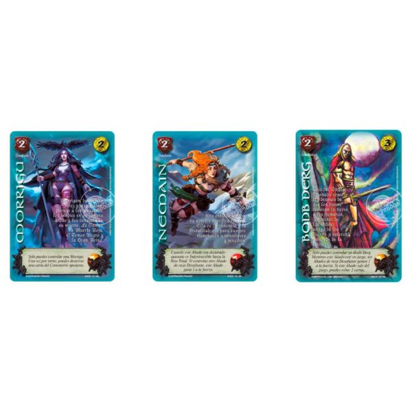(PREVENTA) X3 Relatos Hijos de Daana: Luz Esmeralda + 2 Cartas Al Azar - Imagen 7