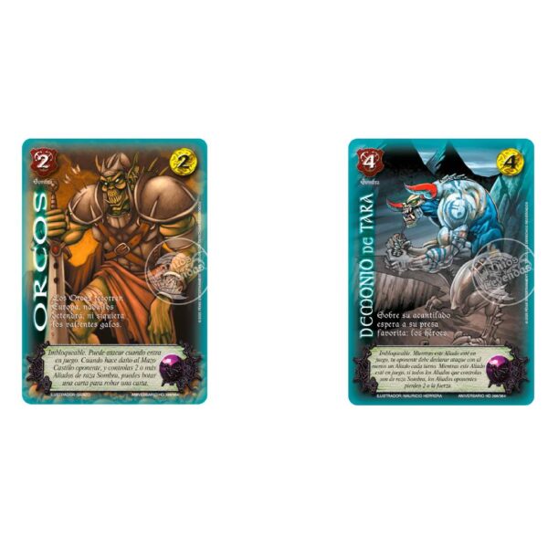 (PREVENTA) X3 Relatos de Hijos de Daana: Necromancia + 2 Cartas Al Azar - Imagen 4
