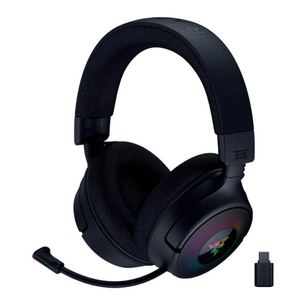 Audifonos Razer Kraken V4 THX TriForce Titanium Chroma RGB - Imagen 2
