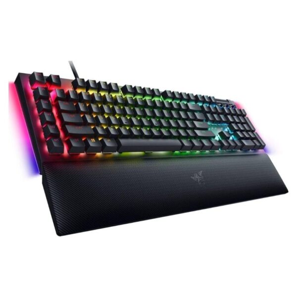 Teclado Gamer Blackwidow V4 Green Switch Ingles - Imagen 2