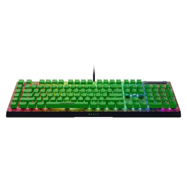 Teclado Gamer Razer BlackWidow V4 X Minecraft Edition - Imagen 4