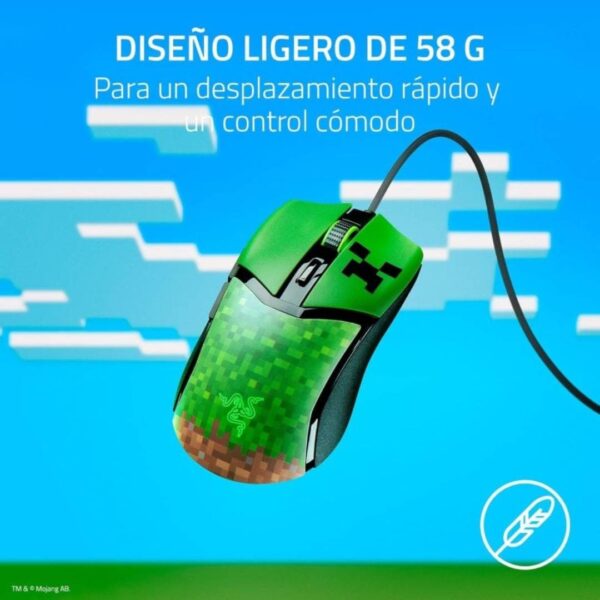 Mouse Gamer Razer Cobra, Minecraft Edition - Imagen 5