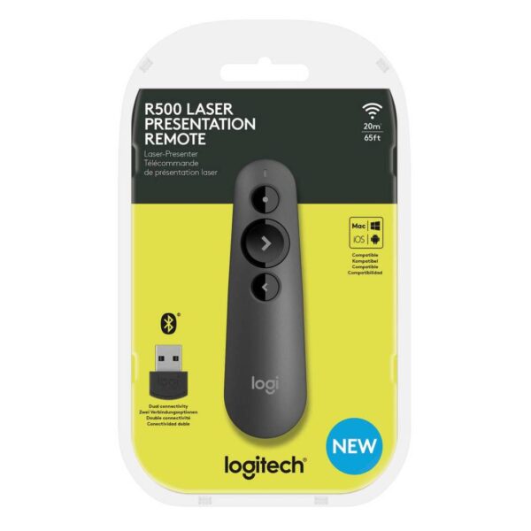 Puntero Logitech R500S Multimedia Laser - Imagen 2