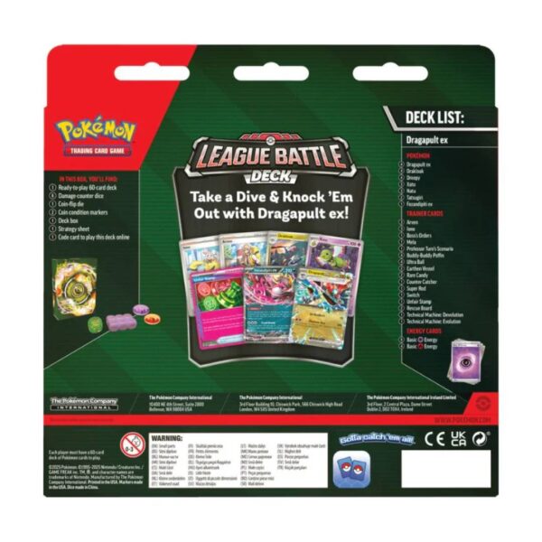 Pokemon TCG: Dragapult ex League Battle Deck Inglés - Imagen 4