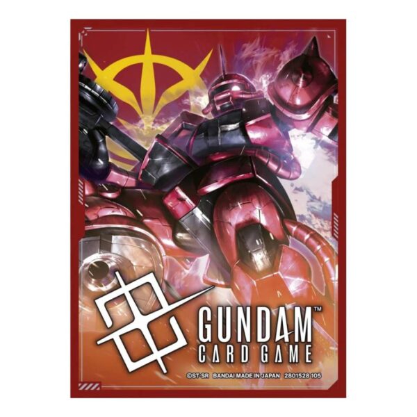 Gundam TCG: Official Card Sleeve 04 Char's Zaku II - Zeon