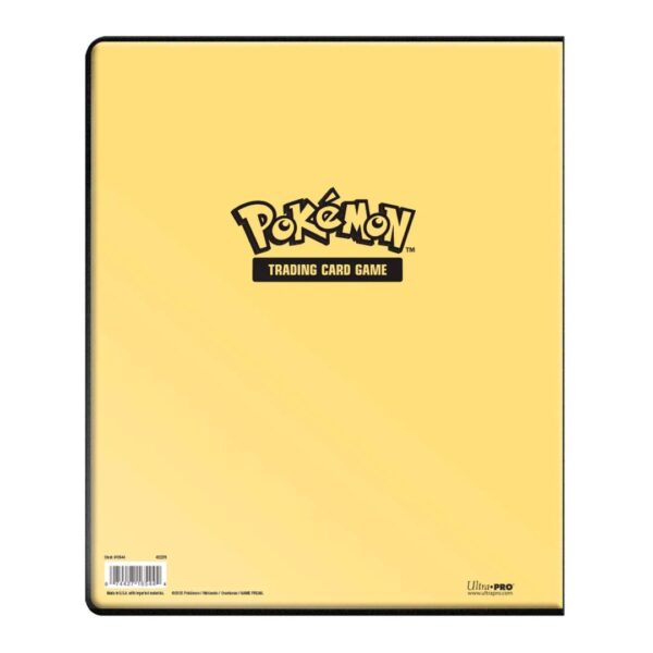Carpeta Ultra PRO Pokemon: Pikachu 2025 9 Bolsillos - Imagen 3