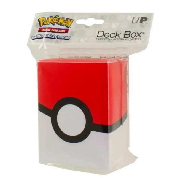 Deckbox Ultra PRO: Pokemon Pokeball (80+) - Imagen 4