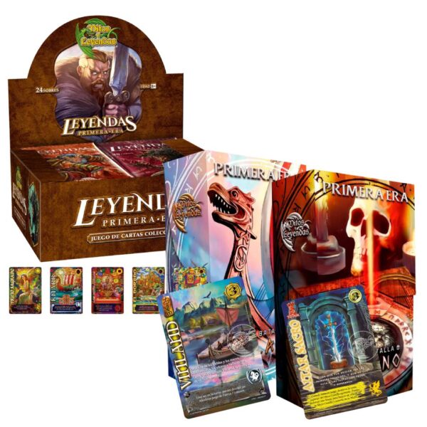 (PREVENTA) Megapack Leyendas Primera Era 4.0: Display + X2 Kits, MyL