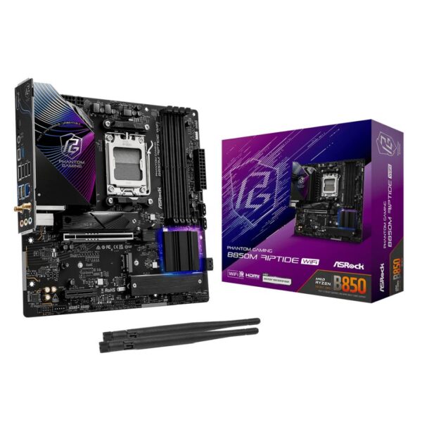 Placa Madre ASRock B850M Riptide WI-FI AM5 DDR5