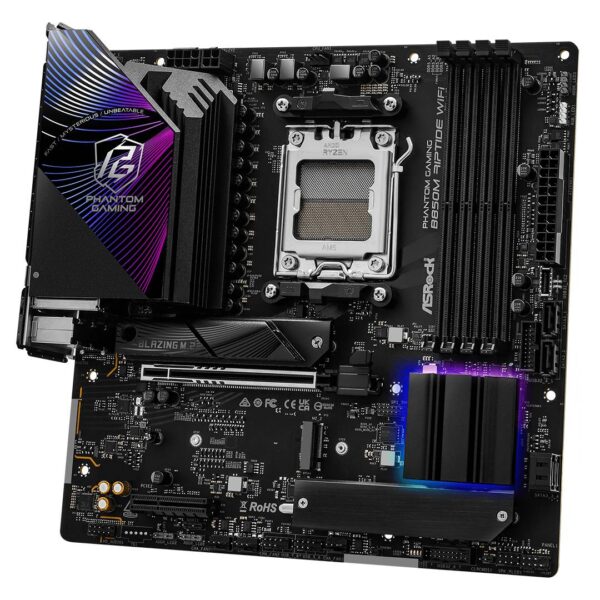 Placa Madre ASRock B850M Riptide WI-FI AM5 DDR5 - Imagen 2