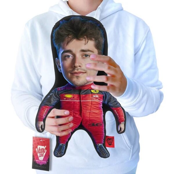Cojín Charles Leclerc:El Leclerc Chiquito, F1 40cm Vudú Love