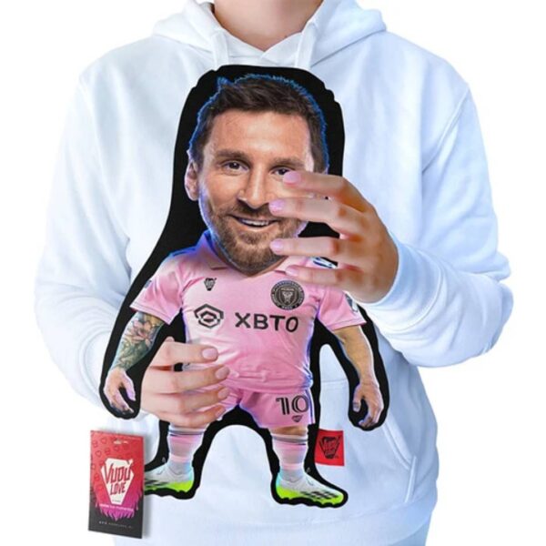 Cojín Messi “La Pulga Chiquito” Inter Miami 40cm Vudú Love
