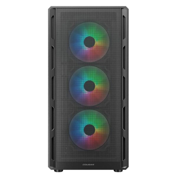 Gabinete Cougar Airface Pure RGB Negro (3 front, 1 back fan) - Imagen 2